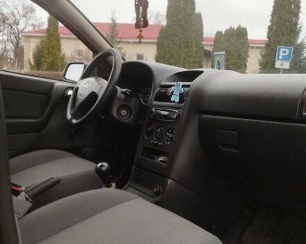 Зеленый Опель Астра, объемом двигателя 1.4 л и пробегом 128 тыс. км за 4100 $, фото 13 на Automoto.ua