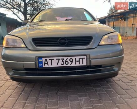 Зеленый Опель Астра, объемом двигателя 1.36 л и пробегом 187 тыс. км за 2950 $, фото 1 на Automoto.ua