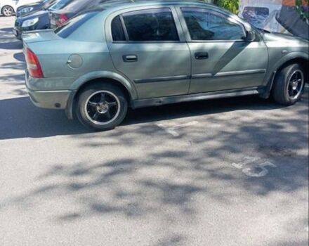 Зеленый Опель Астра, объемом двигателя 1.4 л и пробегом 290 тыс. км за 2500 $, фото 3 на Automoto.ua