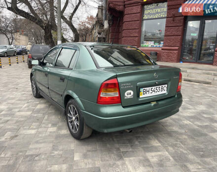 Зеленый Опель Астра, объемом двигателя 1.6 л и пробегом 260 тыс. км за 2350 $, фото 1 на Automoto.ua