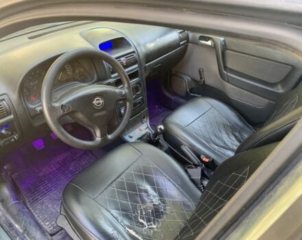 Зеленый Опель Астра, объемом двигателя 1.4 л и пробегом 187 тыс. км за 2450 $, фото 7 на Automoto.ua