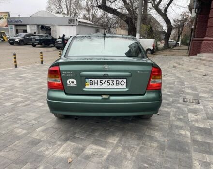 Зеленый Опель Астра, объемом двигателя 1.6 л и пробегом 260 тыс. км за 2350 $, фото 2 на Automoto.ua