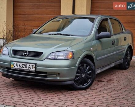 Зелений Опель Астра, об'ємом двигуна 1.36 л та пробігом 179 тис. км за 3000 $, фото 22 на Automoto.ua