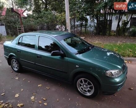 Зеленый Опель Астра, объемом двигателя 1.4 л и пробегом 91 тыс. км за 3800 $, фото 13 на Automoto.ua