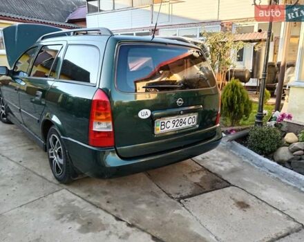 Зеленый Опель Астра, объемом двигателя 1.39 л и пробегом 132 тыс. км за 3500 $, фото 8 на Automoto.ua