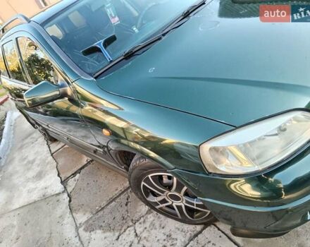 Зеленый Опель Астра, объемом двигателя 1.39 л и пробегом 132 тыс. км за 3500 $, фото 11 на Automoto.ua