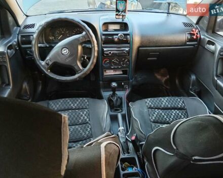 Зеленый Опель Астра, объемом двигателя 1.39 л и пробегом 132 тыс. км за 3500 $, фото 2 на Automoto.ua