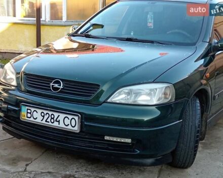 Зеленый Опель Астра, объемом двигателя 1.39 л и пробегом 132 тыс. км за 3500 $, фото 6 на Automoto.ua