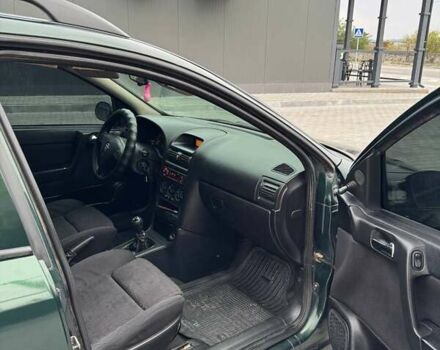 Зеленый Опель Астра, объемом двигателя 1.6 л и пробегом 265 тыс. км за 2150 $, фото 14 на Automoto.ua