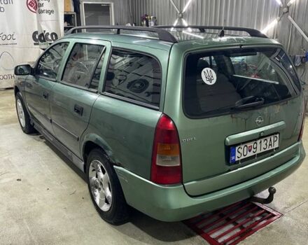 Зеленый Опель Астра, объемом двигателя 1.6 л и пробегом 250 тыс. км за 1150 $, фото 7 на Automoto.ua