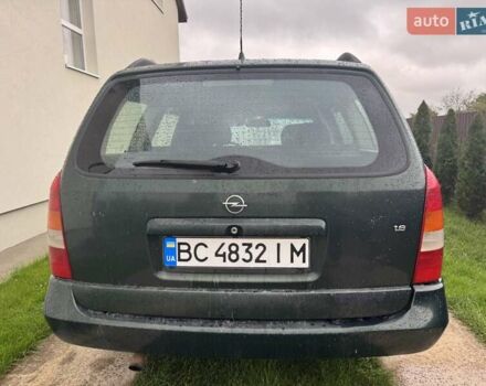 Зеленый Опель Астра, объемом двигателя 1.6 л и пробегом 250 тыс. км за 2350 $, фото 4 на Automoto.ua