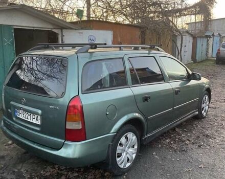 Зеленый Опель Астра, объемом двигателя 1.6 л и пробегом 227 тыс. км за 2100 $, фото 4 на Automoto.ua