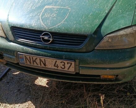 Зеленый Опель Астра, объемом двигателя 1.7 л и пробегом 39 тыс. км за 481 $, фото 1 на Automoto.ua