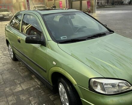Зеленый Опель Астра, объемом двигателя 1.2 л и пробегом 100 тыс. км за 1500 $, фото 2 на Automoto.ua