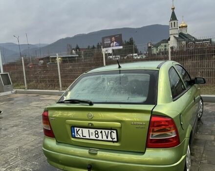 Зеленый Опель Астра, объемом двигателя 1.2 л и пробегом 100 тыс. км за 1500 $, фото 4 на Automoto.ua
