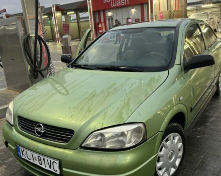 Зеленый Опель Астра, объемом двигателя 1.2 л и пробегом 100 тыс. км за 1500 $, фото 1 на Automoto.ua