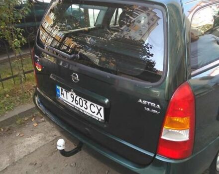 Зелений Опель Астра, об'ємом двигуна 1.6 л та пробігом 176 тис. км за 2800 $, фото 11 на Automoto.ua