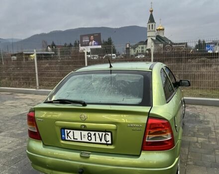 Зеленый Опель Астра, объемом двигателя 1.2 л и пробегом 100 тыс. км за 1500 $, фото 3 на Automoto.ua