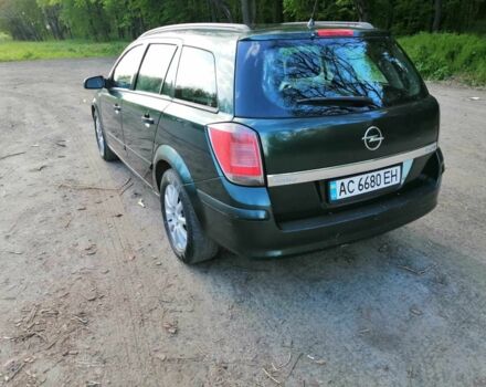 Зеленый Опель Астра, объемом двигателя 1.7 л и пробегом 321 тыс. км за 5000 $, фото 3 на Automoto.ua