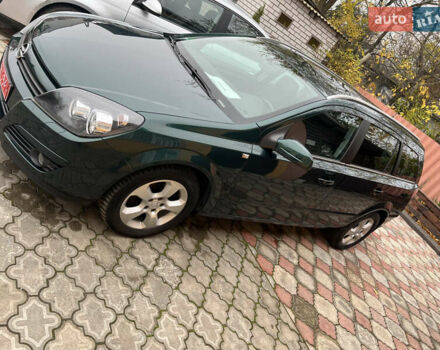 Зеленый Опель Астра, объемом двигателя 1.6 л и пробегом 202 тыс. км за 5300 $, фото 1 на Automoto.ua