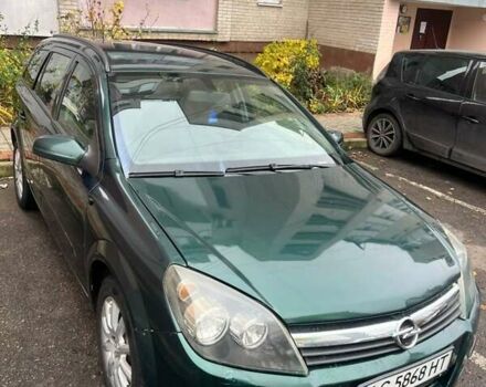 Зеленый Опель Астра, объемом двигателя 1.6 л и пробегом 280 тыс. км за 3850 $, фото 1 на Automoto.ua
