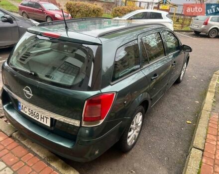 Зеленый Опель Астра, объемом двигателя 1.6 л и пробегом 280 тыс. км за 3850 $, фото 5 на Automoto.ua