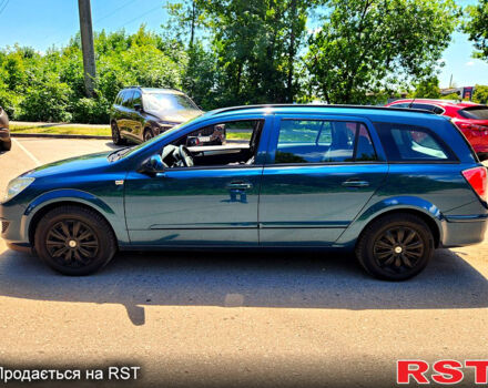 Зеленый Опель Астра, объемом двигателя 1.6 л и пробегом 180 тыс. км за 5300 $, фото 2 на Automoto.ua