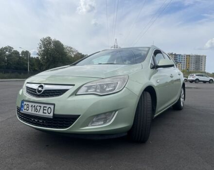 Зеленый Опель Астра, объемом двигателя 1.4 л и пробегом 268 тыс. км за 6300 $, фото 1 на Automoto.ua