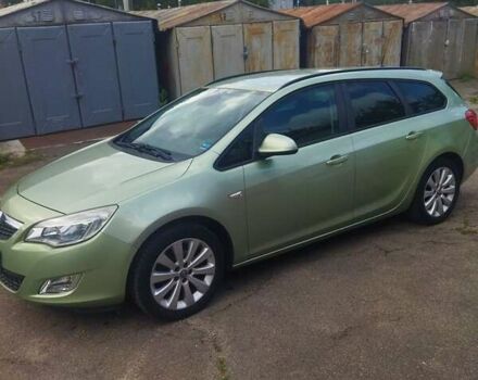 Зеленый Опель Астра, объемом двигателя 1.6 л и пробегом 204 тыс. км за 6600 $, фото 2 на Automoto.ua