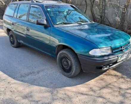 Зеленый Опель Астра, объемом двигателя 1.6 л и пробегом 10 тыс. км за 1450 $, фото 1 на Automoto.ua