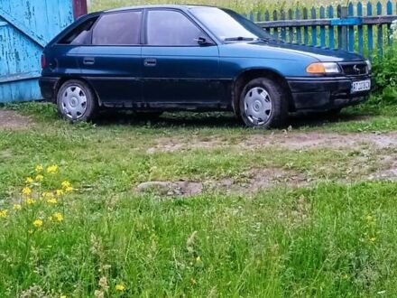 Зелений Опель Астра, об'ємом двигуна 1.6 л та пробігом 355 тис. км за 1300 $, фото 1 на Automoto.ua