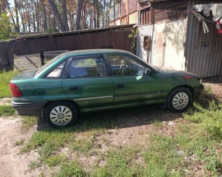 Зеленый Опель Астра, объемом двигателя 1.4 л и пробегом 210 тыс. км за 1204 $, фото 1 на Automoto.ua