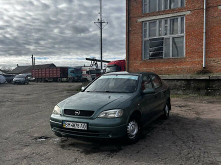 Опель Астра 1998 в Сумах на Automoto.ua Зеленый Опель Астра, объемом двигателя 1.39 л и пробегом 280 тыс. км за 1850 $, фото 1 на Automoto.ua