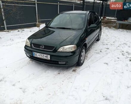 Зелений Опель Астра, об'ємом двигуна 1.6 л та пробігом 309 тис. км за 3500 $, фото 1 на Automoto.ua