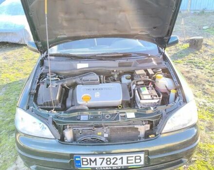 Зеленый Опель Астра, объемом двигателя 1.6 л и пробегом 170 тыс. км за 3500 $, фото 1 на Automoto.ua