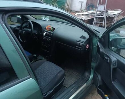 Зеленый Опель Астра, объемом двигателя 1.7 л и пробегом 420 тыс. км за 2800 $, фото 1 на Automoto.ua