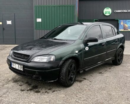 Зелений Опель Астра, об'ємом двигуна 2 л та пробігом 416 тис. км за 1750 $, фото 1 на Automoto.ua