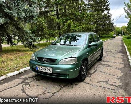 Зелений Опель Астра, об'ємом двигуна 1.4 л та пробігом 300 тис. км за 2350 $, фото 1 на Automoto.ua