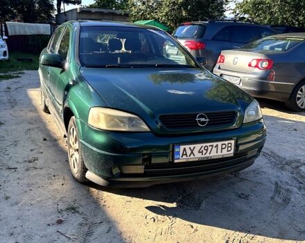 Зелений Опель Астра, об'ємом двигуна 1.4 л та пробігом 250 тис. км за 1700 $, фото 1 на Automoto.ua