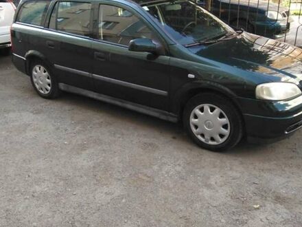 Зелений Опель Астра, об'ємом двигуна 1.6 л та пробігом 176 тис. км за 2800 $, фото 1 на Automoto.ua