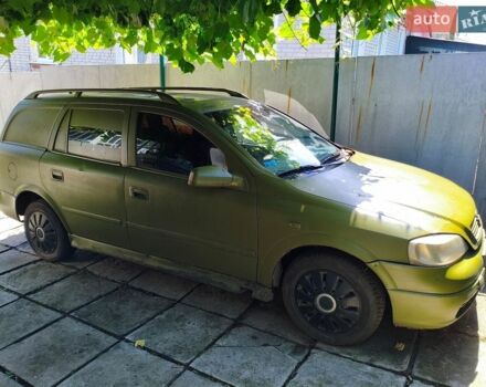 Зелений Опель Астра, об'ємом двигуна 2 л та пробігом 369 тис. км за 1009 $, фото 1 на Automoto.ua