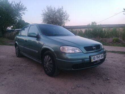 Опель Астра 2000 у Вінниці на Automoto.ua Зелений Опель Астра, об'ємом двигуна 1.4 л та пробігом 200 тис. км за 2100 $, фото 1 на Automoto.ua