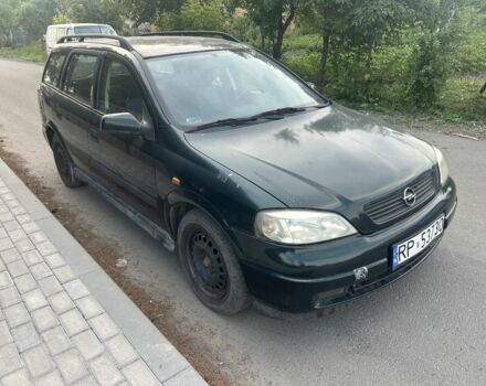 Зелений Опель Астра, об'ємом двигуна 2 л та пробігом 250 тис. км за 800 $, фото 1 на Automoto.ua