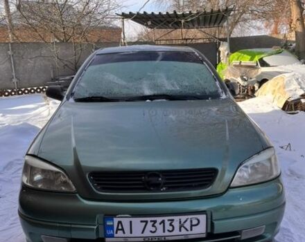 Зелений Опель Астра, об'ємом двигуна 1.39 л та пробігом 160 тис. км за 3000 $, фото 1 на Automoto.ua