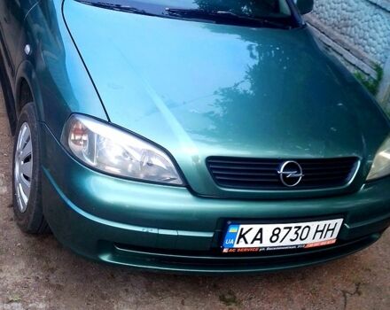 Зелений Опель Астра, об'ємом двигуна 1.6 л та пробігом 200 тис. км за 2200 $, фото 1 на Automoto.ua