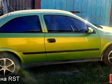 Опель Астра 2001 в Лубнах на Automoto.ua Зеленый Опель Астра, объемом двигателя 1.4 л и пробегом 350 тыс. км за 2700 $, фото 1 на Automoto.ua