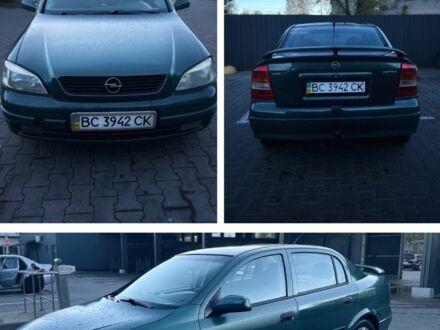 Зелений Опель Астра, об'ємом двигуна 2 л та пробігом 3 тис. км за 3500 $, фото 1 на Automoto.ua