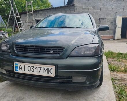Зеленый Опель Астра, объемом двигателя 1.6 л и пробегом 249 тыс. км за 3600 $, фото 1 на Automoto.ua