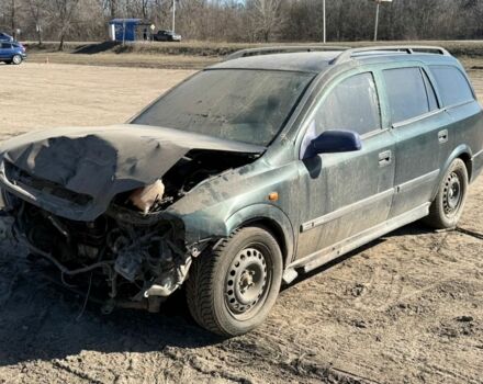 Зеленый Опель Астра, объемом двигателя 2 л и пробегом 500 тыс. км за 500 $, фото 1 на Automoto.ua