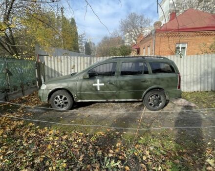 Зеленый Опель Астра, объемом двигателя 1.7 л и пробегом 341 тыс. км за 1500 $, фото 1 на Automoto.ua